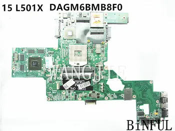 

Laptop Motherboard DAGM6BMB8F0 For Dell XPS 15 L501X CN-0C9RHD 0C9RHD Mainboard HM57 GT420M 100% Tested