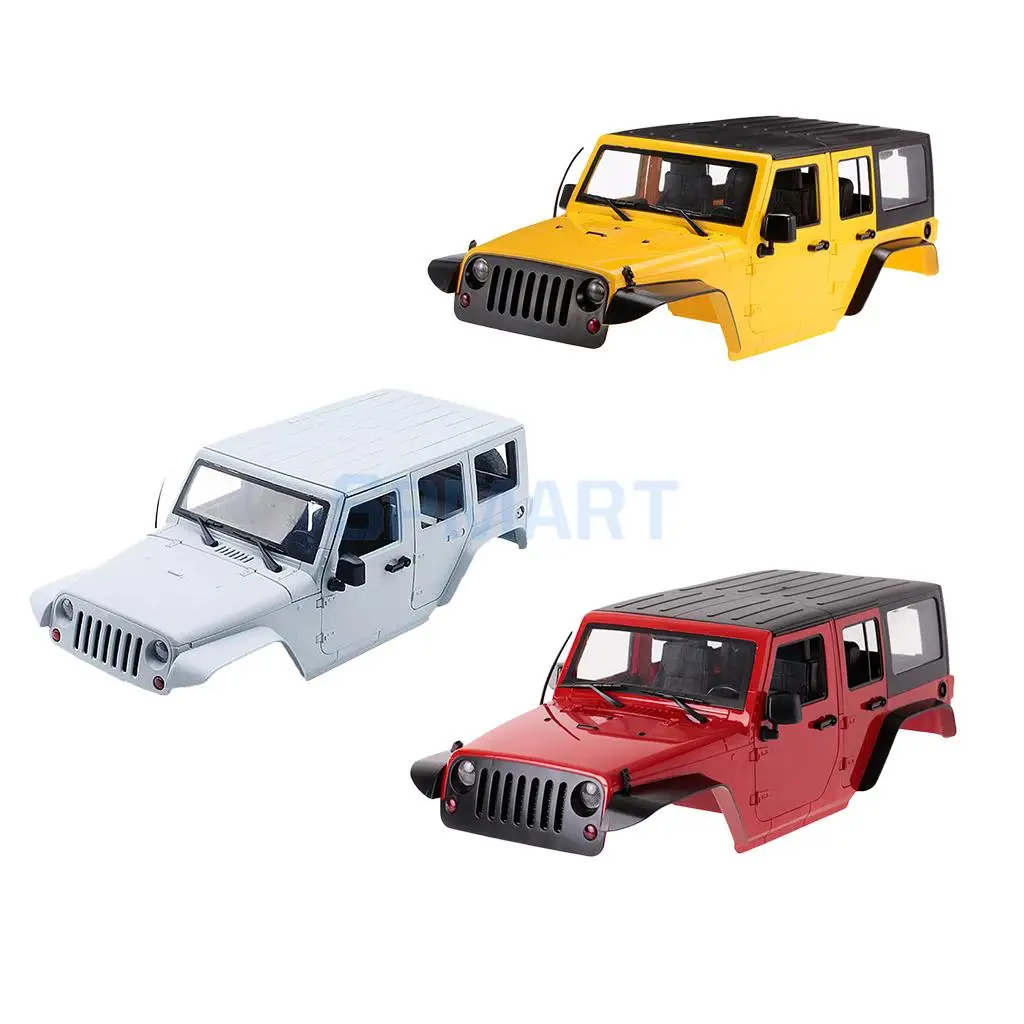 

RC Rock Crawler 1/10 Car Shell Body Frame Case for Axial SCX10 D90 D110 Hard Plastic Wheelbase 313mm DIY Car Parts