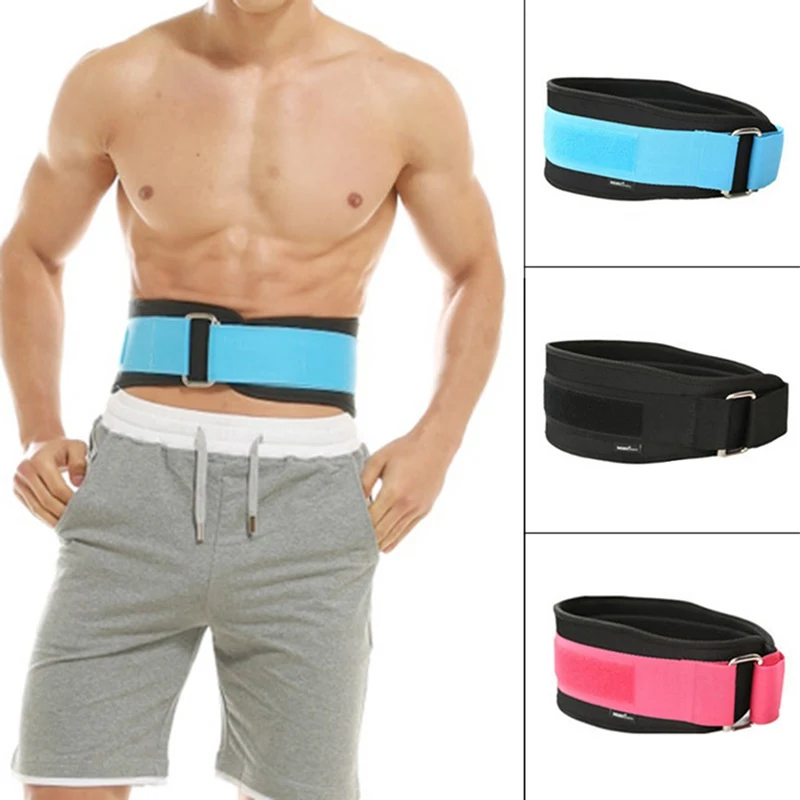 Sports Waist Support Weightlifting Belt Fitness Gym Back Brace Support