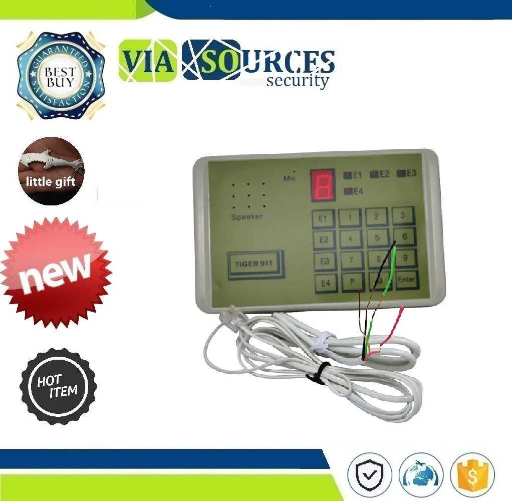 

Fixed Terminal put in NC NO or voltage(1 PCS) Tiger 911 Auto telephone Dialer Alarm system accessories Calling Transfer Tool