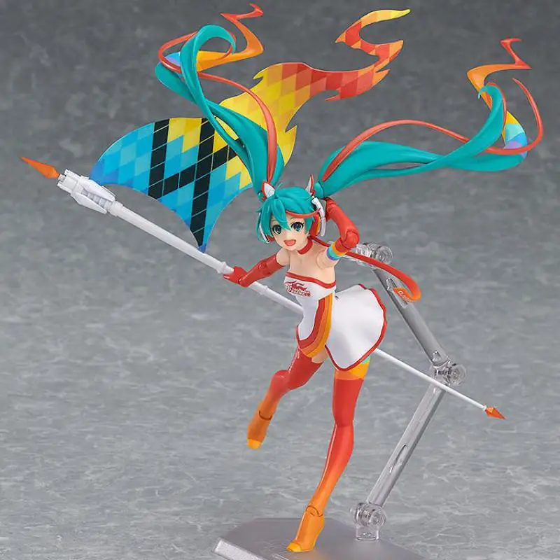

2016 Figma Miku Racing Girl Japanese Anime Figures Pvc Model Collection One Piece Action Figure For Christmas/birthday Gift