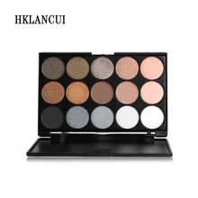 

HKLANCUI 15 Colors Shimmer Matte Eyeshadow Pallete Professional Eye Shadow Makeup Make Up Palette Maquillage Paleta De Sombra