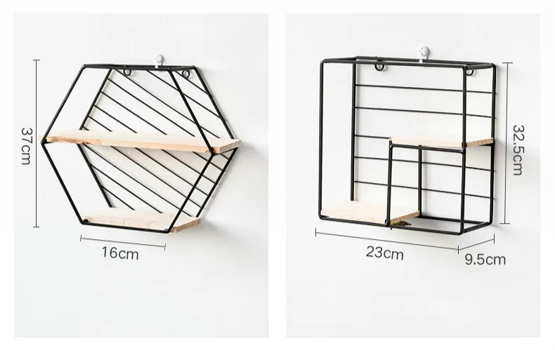 12 видов стилей, деревянные ретро стеллажи для хранения, железная настенная полка, подвесной декор, цветочный горшок, книжные фигурки, полки для демонстрации, домашняя организация