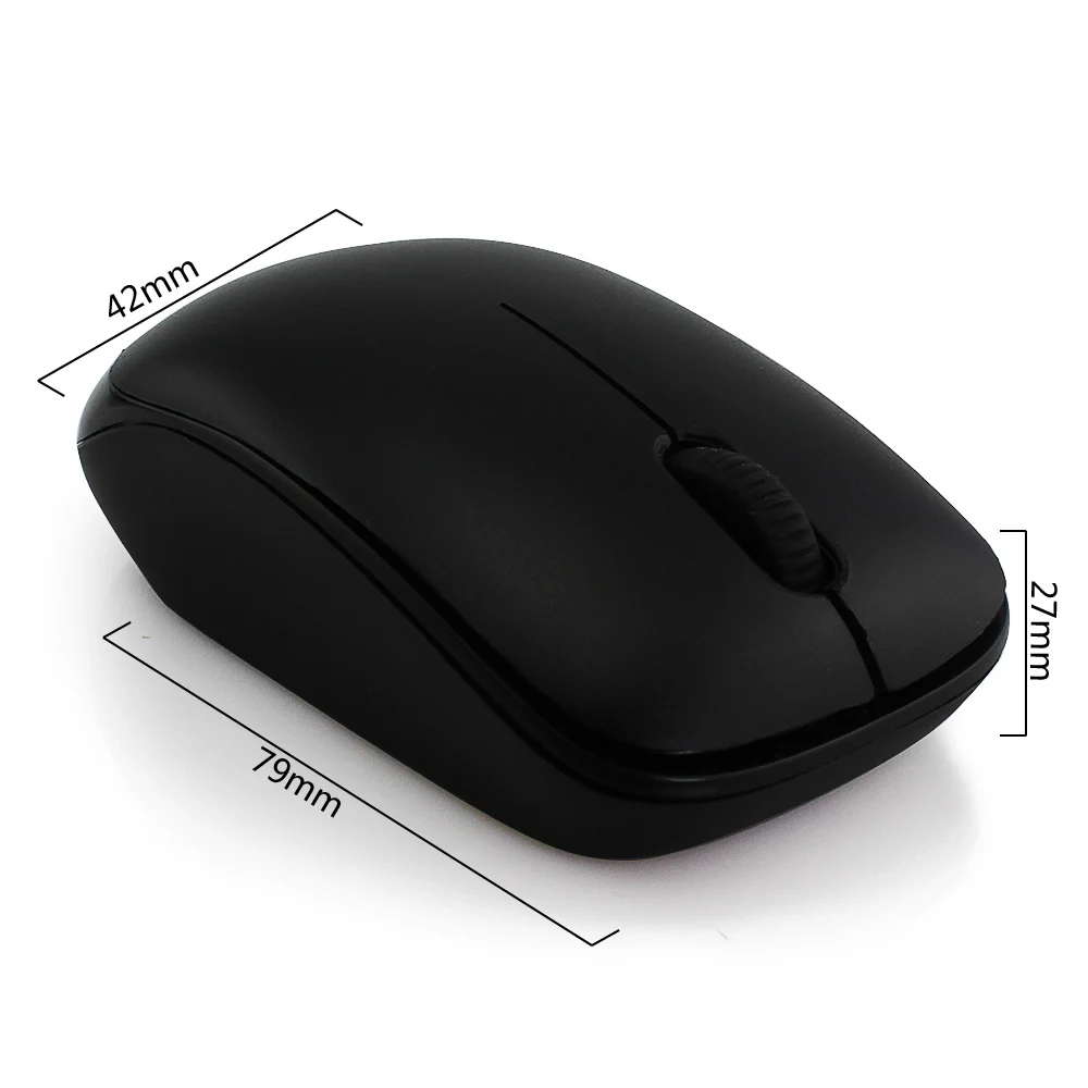 CHUYI Wireless Keyboard And Mouse Ultra Thin Gaming Computer Keyboard And Optical Mause With Cover For Desktop Laptop Notebook