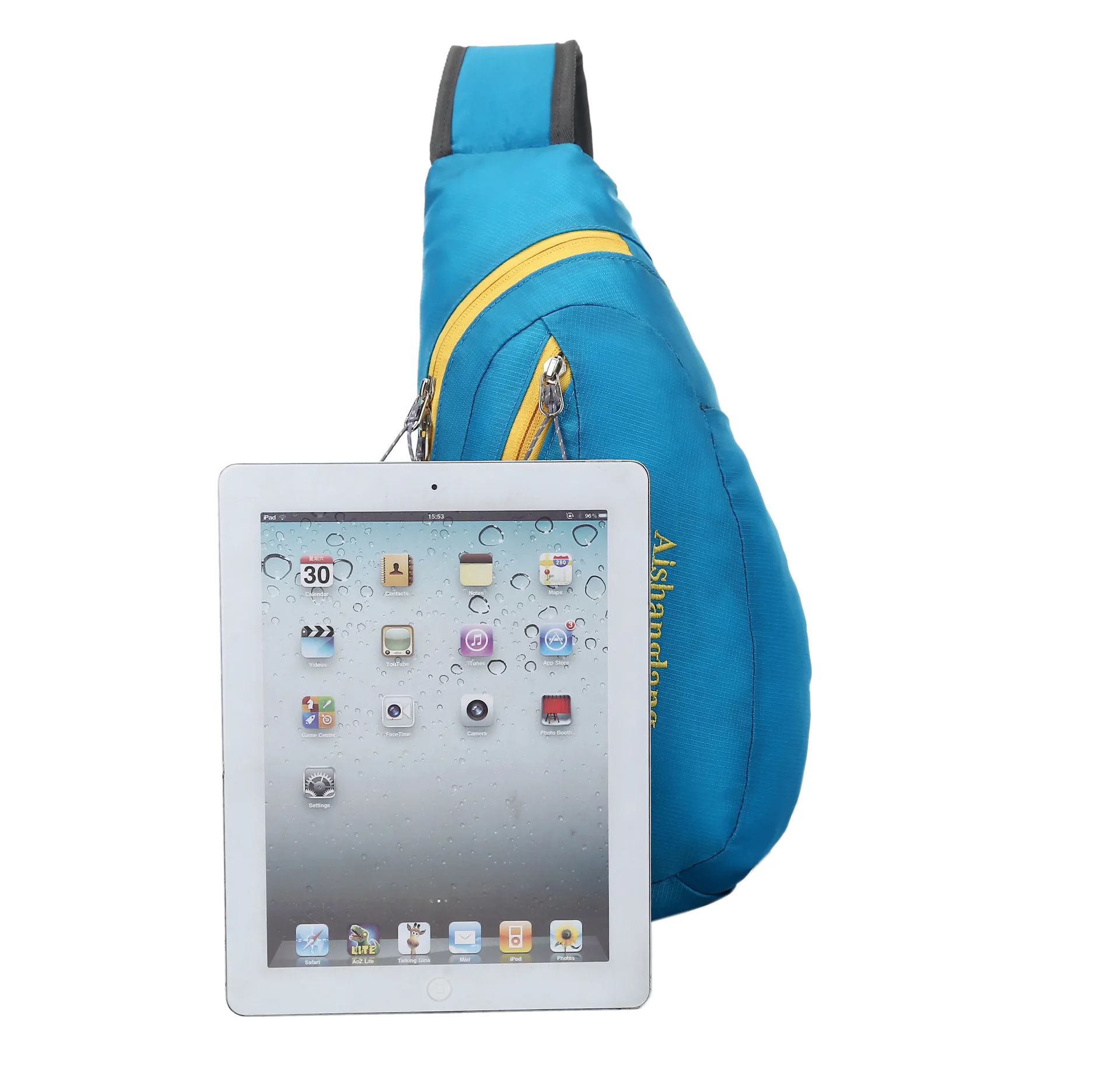

Wholesale New style chest pack men's and women's front backpack nylon waterproof cool outdoor riding sports bag shoulder bag 019