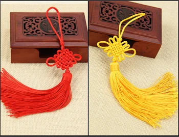 

Chinese knot pendant trumpet six auspicious Chinese knot home ornaments gift for foreigners Chinese characteristics