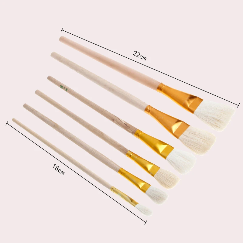 Brushes Set for Art Painting Oil Acrylic Watercolor Drawing Craft