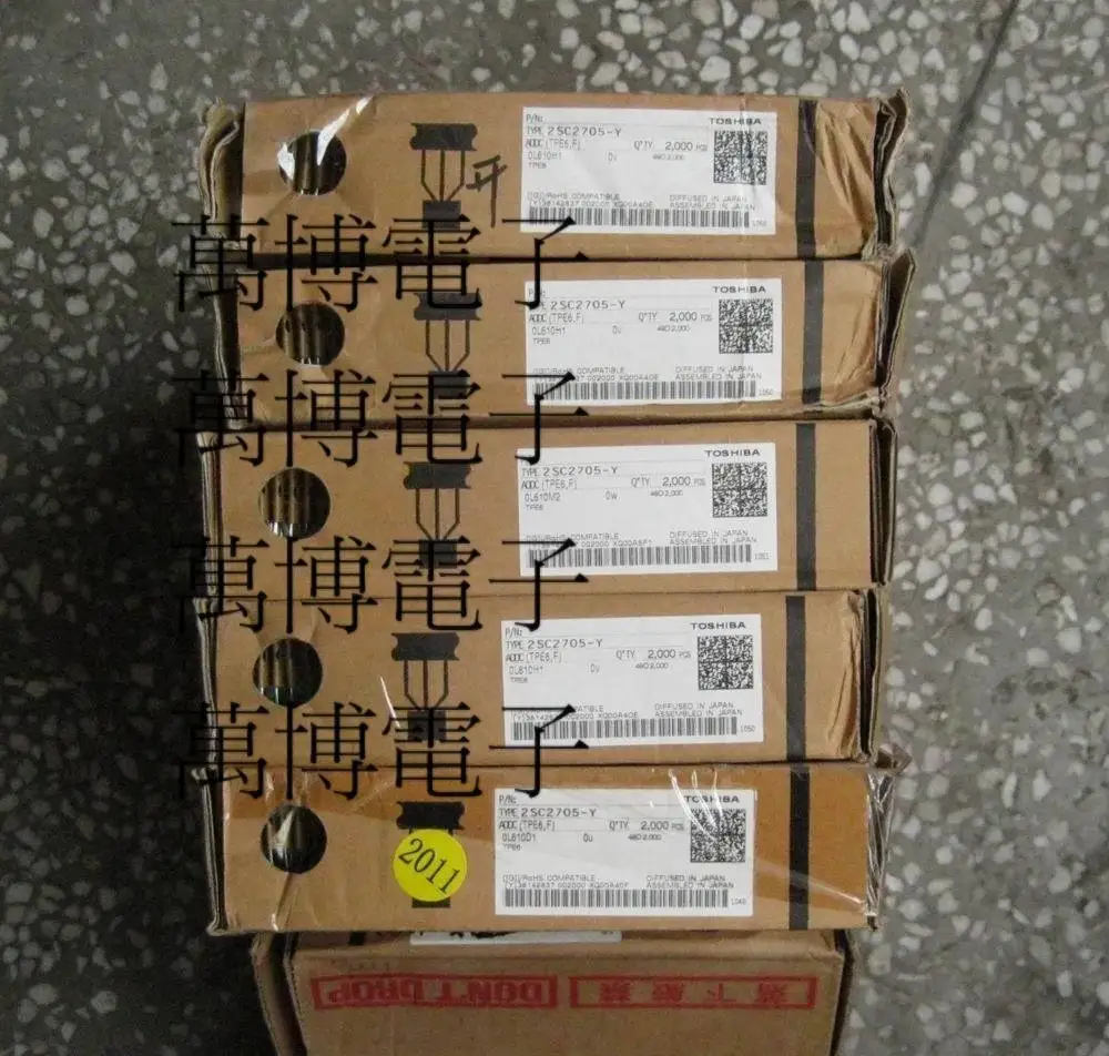 30 original import japan 2SA1145 2SC2705 A1145 C2705 Y file white tape with Audio electronics free shipping