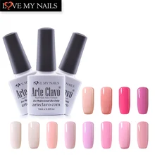 Arte Clavo-vernis à ongles, Gel UV, laque, gamme couleur rose, nouveauté 10 ml, lampe à Led