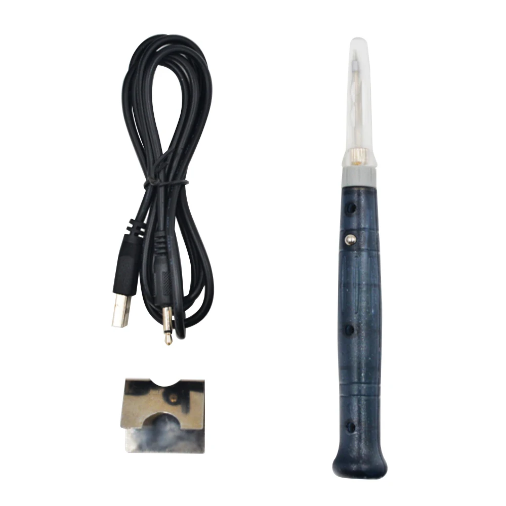 Портативный с питанием от USB Электрический припой для паяльника ручка сварочный пистолет ручные инструменты комплект быстрый нагрев