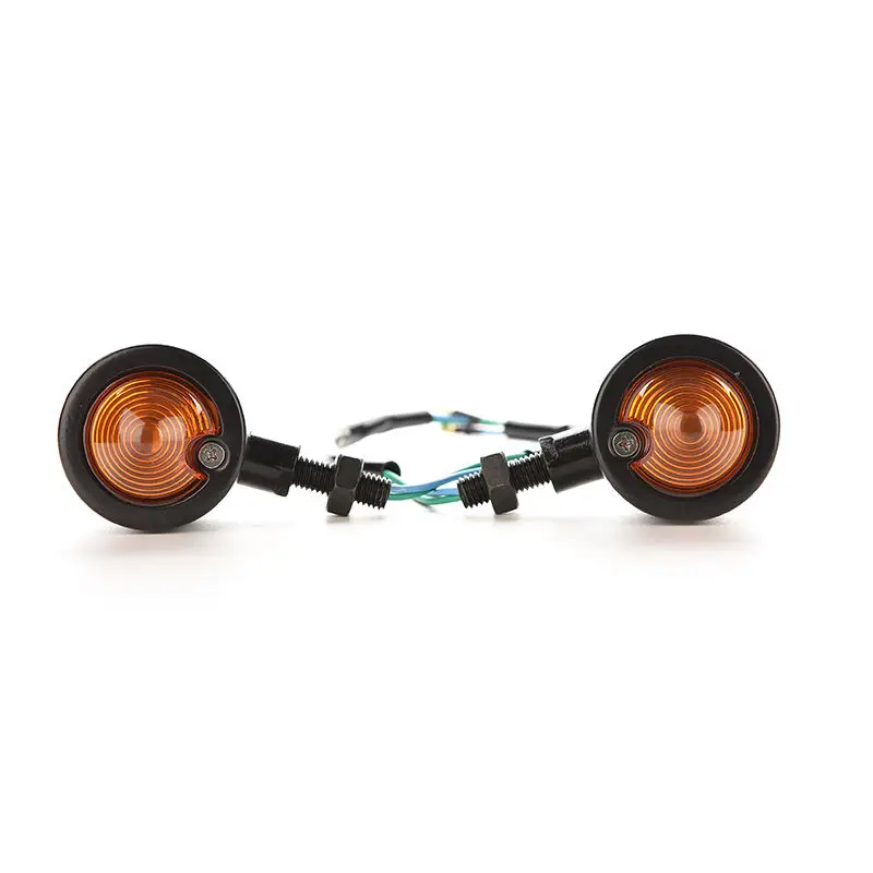 

Motorcycle LED Turn Signals Bullet Blinker Yellow Indicator Light For Motobike