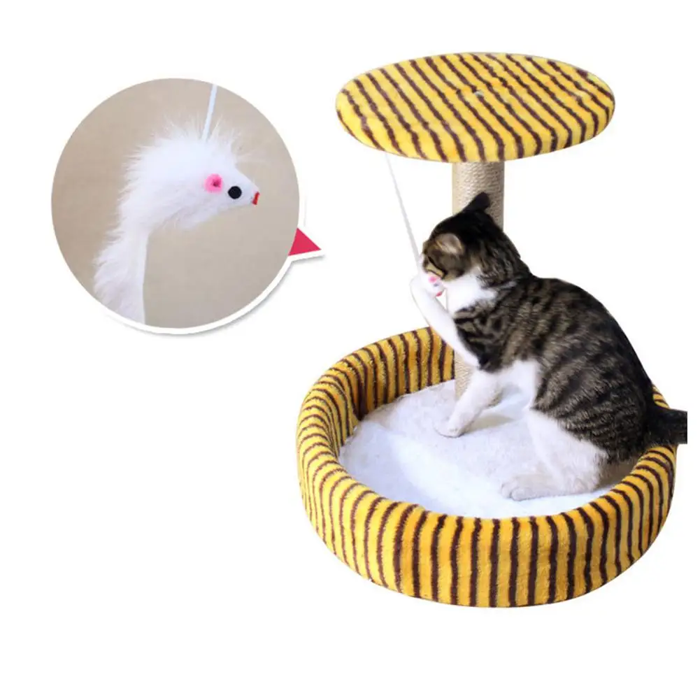 Pet плотность Когтеточка гнездо игрушка для кошек поставки