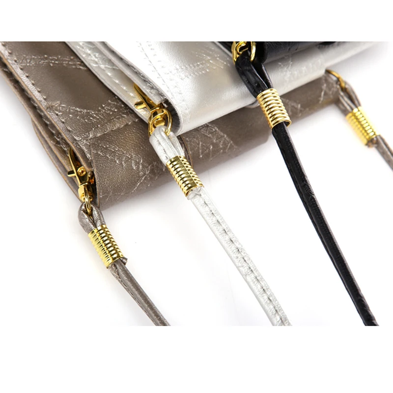 2017 Новый случайный Маленький ПУ сумки модные клатчи партия кошелек плеча женщины