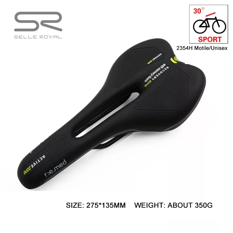 Selle Royal велосипедное седло MTB, силиконовая Удобная подушка для сидения, мягкое седло для женщин и мужчин, общие аксессуары для шоссейного велосипеда - Цвет: Sports style