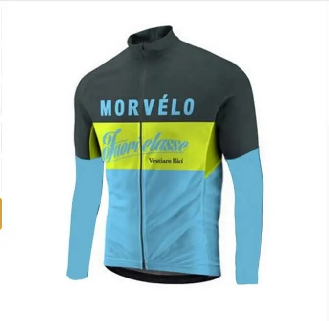 Новинка, весна/осень, Morvelo, мужские майлоты, Ciclismo, с длинным рукавом, для велоспорта, Джерси, рубашки, MTB, для горного велосипеда, топы, одежда - Цвет: shirts 13