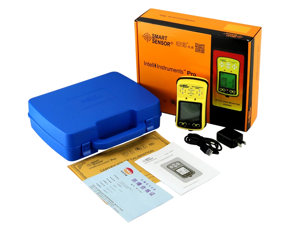 AS8900 Multi Gas Monitor Handheld gas detector 7 AS8900 Multi Gas Monitor Handheld gas detector