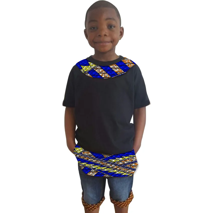 Buy Custom made boys dashiki summer short sleeve t