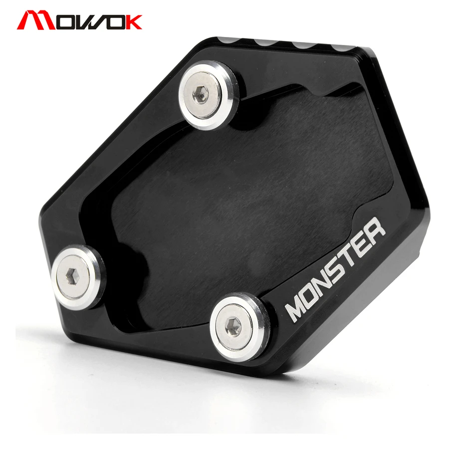 Mowok Интимные аксессуары для Ducati Monster 796 МОНСТР 795 821 1200 S Алюминий подножка сбоку