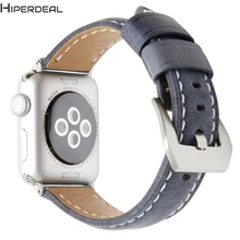 Hiperdeal кожаный ремешок замена часы ремешок для Apple Watch 38 мм Горячие 17dec23 Прямая поставка F