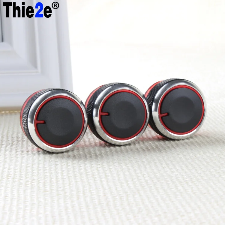 Ручка кондиционера панель переключателя для Peugeot 206 207 Citroen C2 3 шт./компл.|buttons