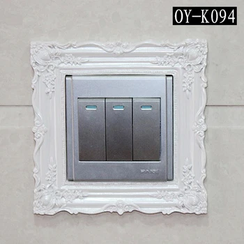 

Switch 86 switch paste stickers set of European resin paste decorative decoration switch socket