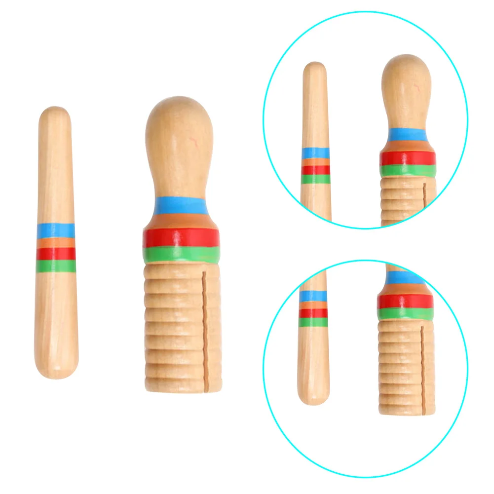 Children Funny Wooden Musical Instrument Educational Toy Baby Kids