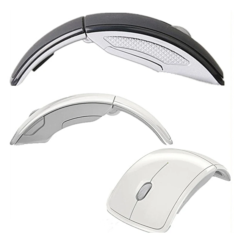 

2.4G Wireless Mouse Portable Computer Optical Mouse Foldable Mouse Mini Fold Mice for Laptop PC Desktop Black Friday