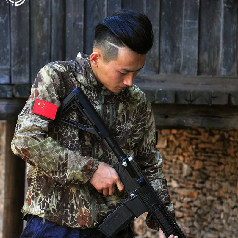 Тактический кожи куртка плащ ветровка Тонкий Военный Охотник одежда быстросохнущие пот солнцезащитный крем УФ-защиты