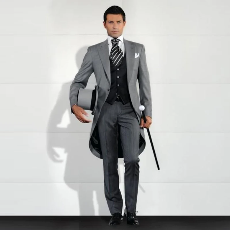 Costume Pantalon Homme 2016 font b Custom b font font b Made b font Grey Men