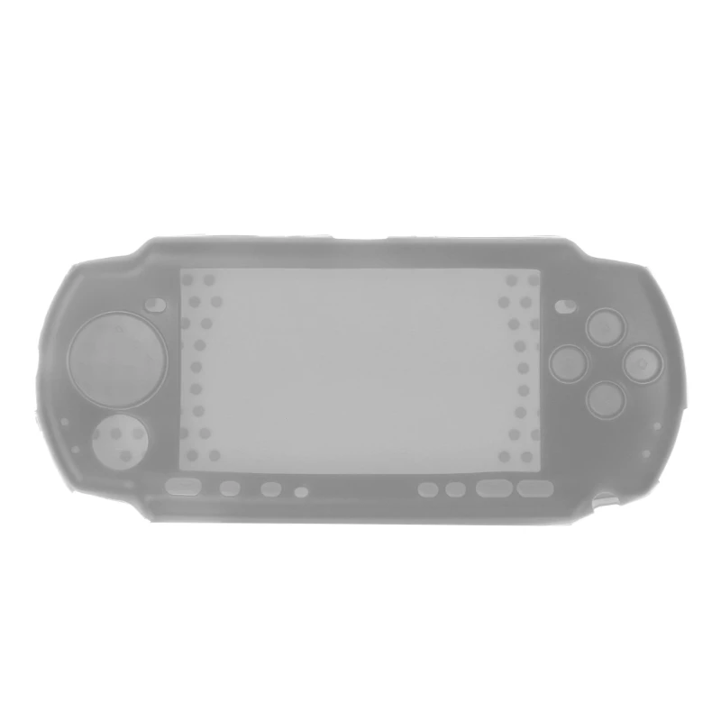 Мягкий силиконовый защитный чехол для sony psp 2000 3000 консоль - Цвет: Grey