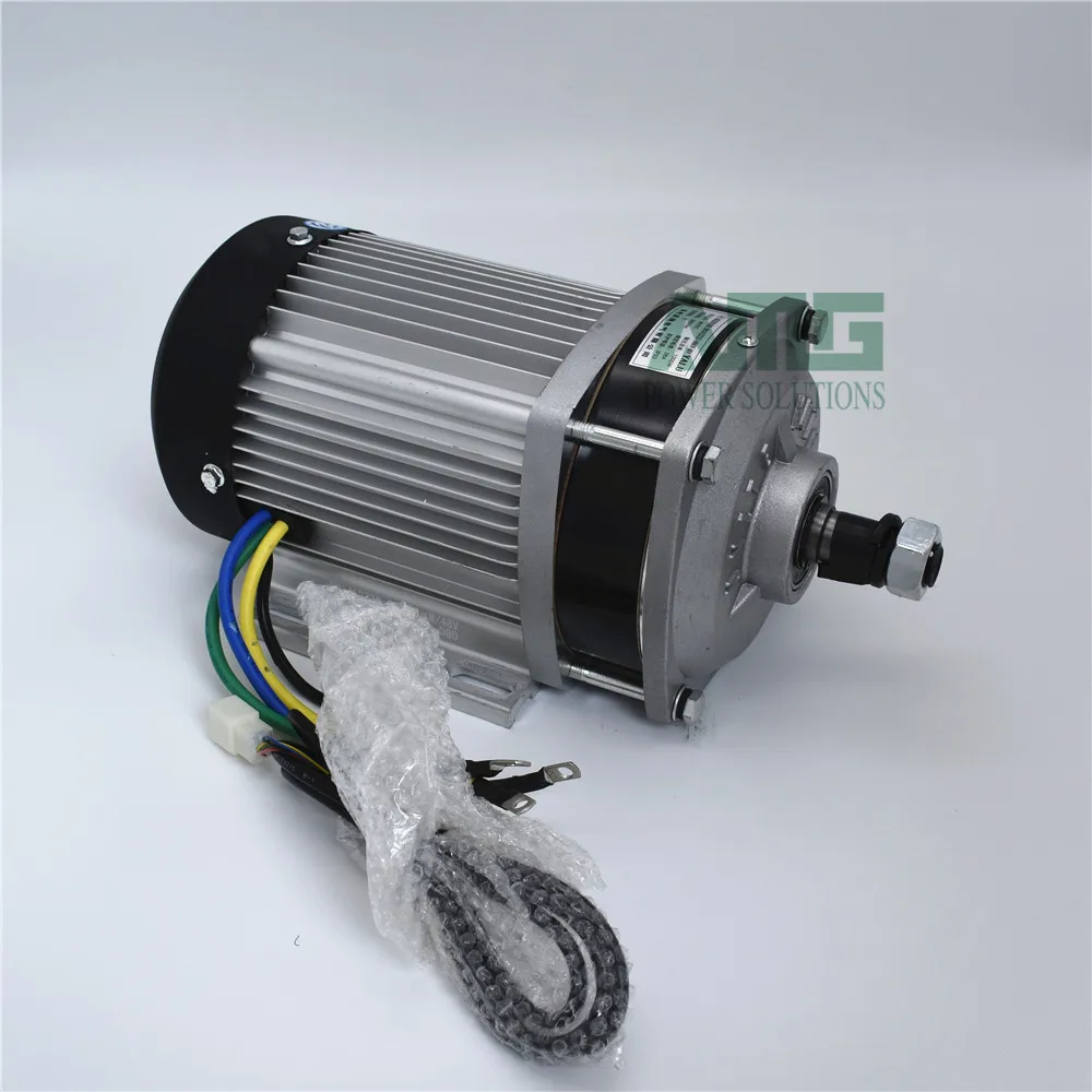 1000 W/1200 W DC 48/60/72 V 3000 rpm высокая скорость бесщеточный дифференциального двигателя для электрический трицикл, BM1412ZXF