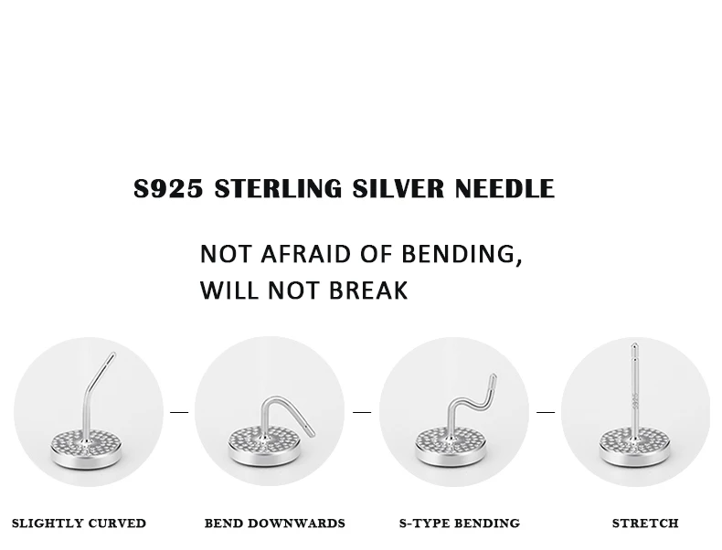 Новое поступление блестящие Квадратные CZ циркониевые Висячие серьги для женщин модные серебряные цвета большие брендовые Серьги Brincos