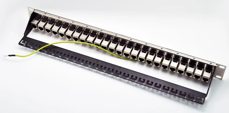 24 портовая CAT5e обратная коммутационная панель включая. шт. женский