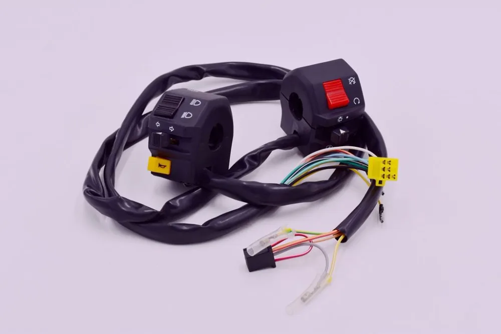 

Free shipping for Suzuki motorcycle parts handlebar switch GN250 cattle total left and right hand switch GZ250 TU250 motorcycle