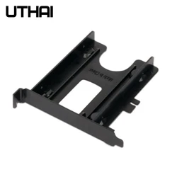 UTHAI G02 PCI Slot 2.5 Inch HDD/SSD  Mounting Bracket Hard Drive Adapter Chassis Rear Bracket Plastic