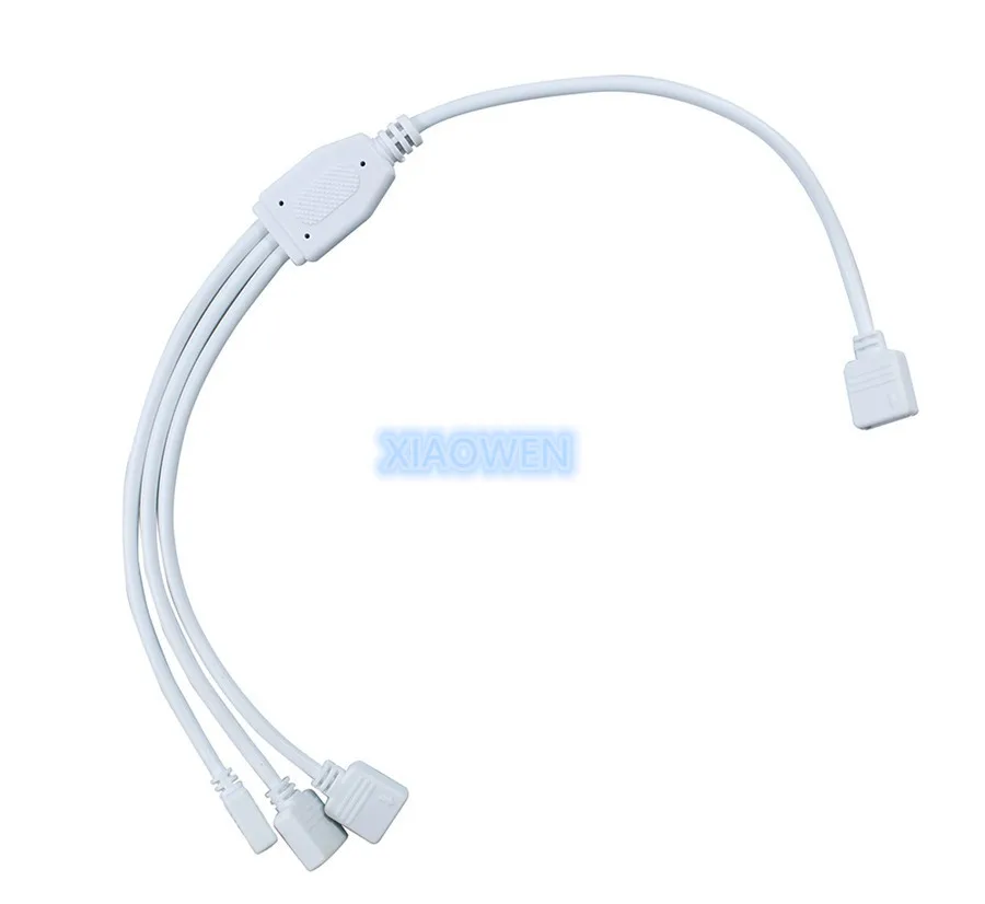 

1pcs 4 Pin RGB Led Connector 1 TO 3 Cable 1 Female to 3 Female 4pin RGB Splitter Connector Cable For 3528/5050 LED RGB Strip
