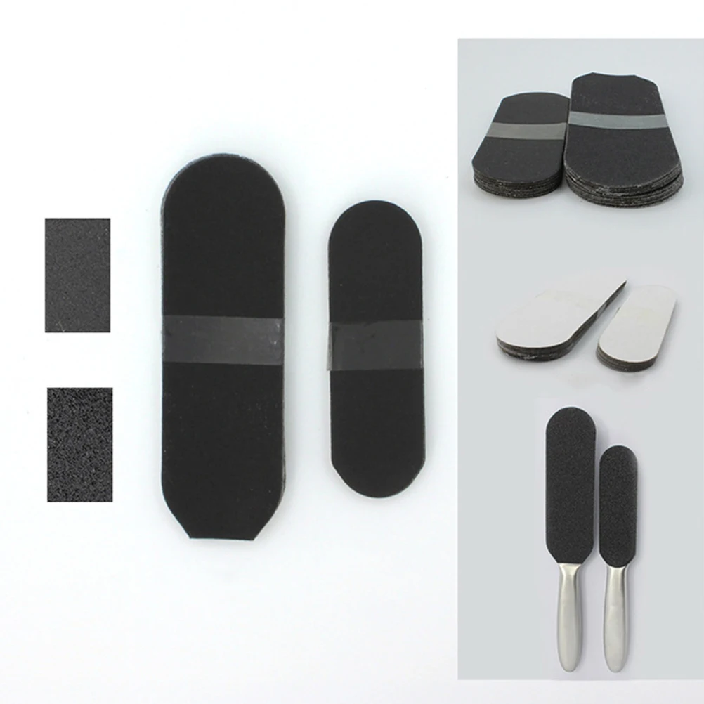 

10pcs/Pack Care Foot Grit Sanding Paper Pro Pedicure Feet Care Refill Replacement For Stainless Metal Handle Files Foot Rasp