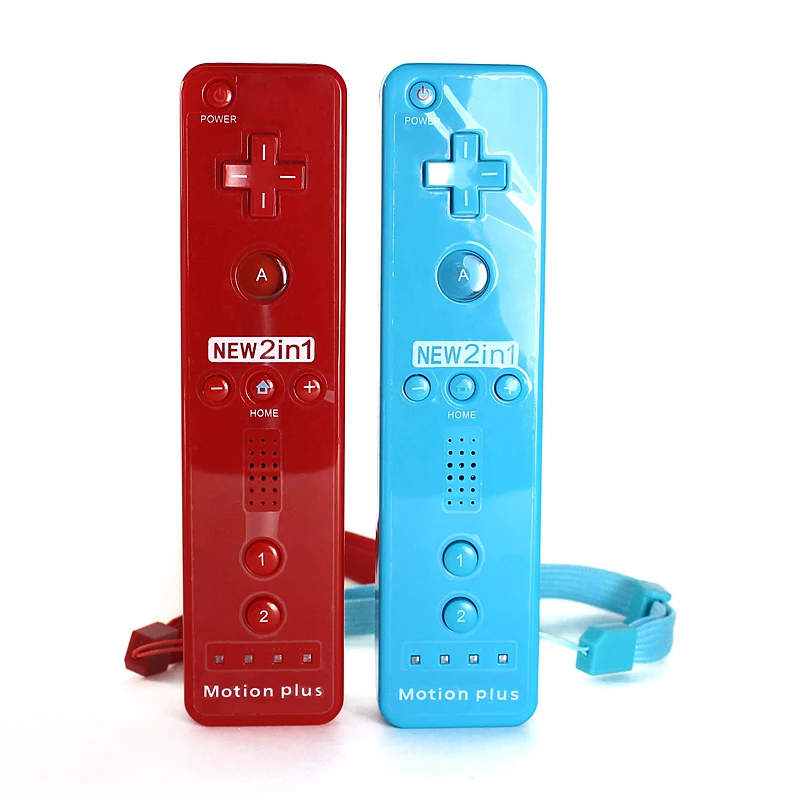 Игровых аксессуаров с Беспроводной Gamepad дистанционного + проводной Nunchuck контроллер 2in1 Комплект Связки, Для Nintendo Wii/Wii U