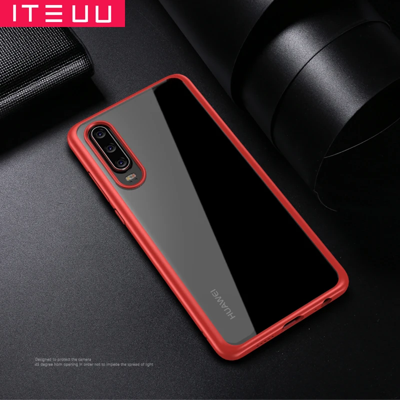 Противоударный прозрачный чехол ITEUU для Huawei P30 PRO Lite акриловые чехлы из ТПУ P30PRO