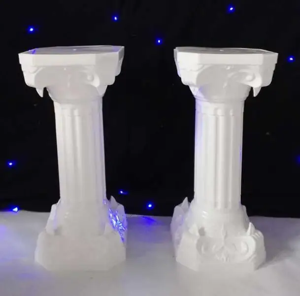  European Plastic Swan Rome Pillar Road Flower Invitation Area Background Decoration Wedding Project - 32996494783