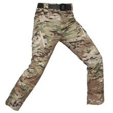 IX9 брюки карго мужские городские повседневные с несколькими карманами военные тактические брюки мужские камуфляжные армейские прямые брюки