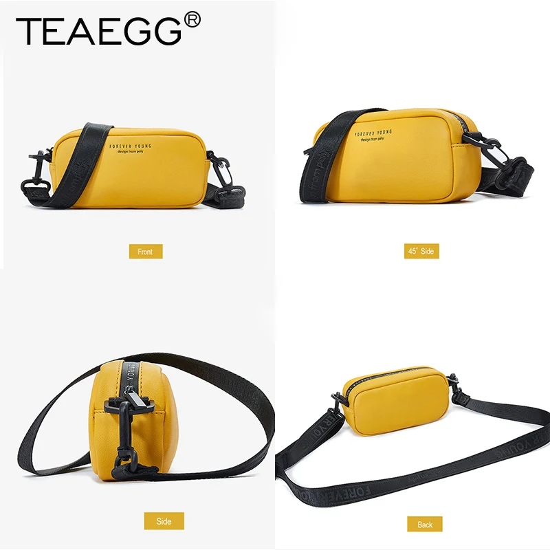 TEAEGG 2019 дизайнерская женская спортивная нагрудная сумка на плечо из 100%