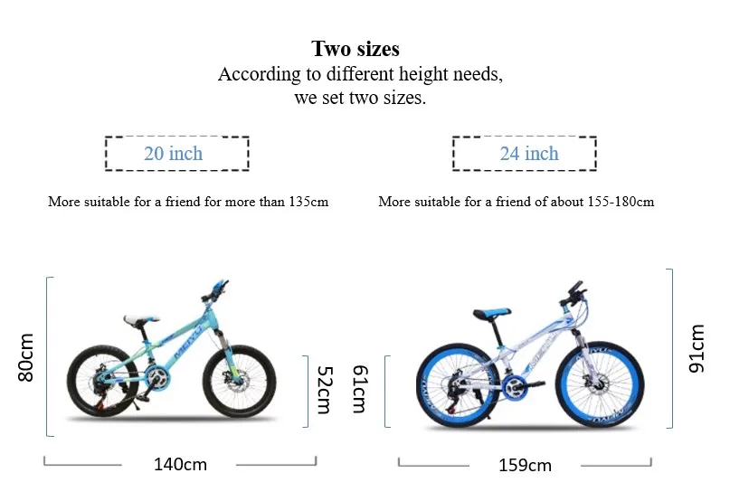 Flash Deal MeiYu Mountain bike 20/24 inch tire 21-speed double disc brakes Bicycle 16 Flash Deal MeiYu Mountain bike 20/24 inch tire 21-speed double disc brakes Bicycle 16