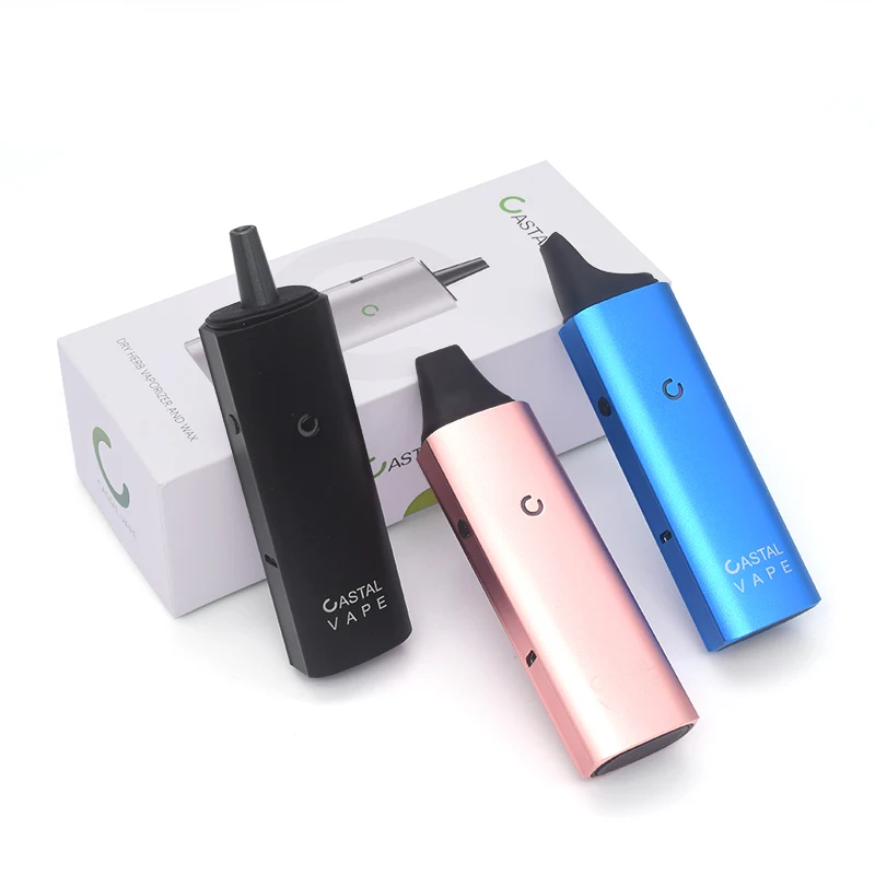 

Newest Original Vape VAX Mini Castal Vape 2 IN 1 Dry Herb Vaporizer Mod 3000mah Battery Removable Temperature Control Vapor