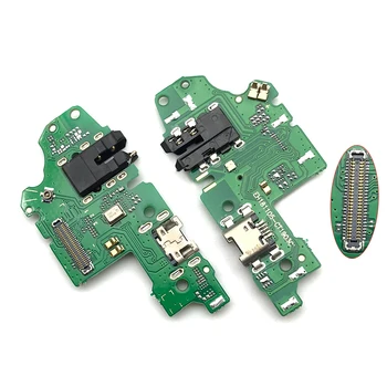 

10pcs/lot Dock Connector Micro USB Charging Port Flex Cable Board With Microphone Replacement Parts For Huawei P Smart 2019