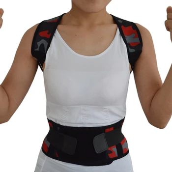 

2019 Hot Shoulder Correction Back Support Unisex Neoprene Backache Shoulder Support Adjustable Posture Corrector for the Back