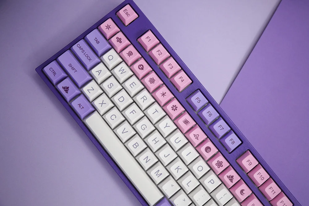 122 ключей XDA ARC HANA сублимируемый краситель PBT DSA колпачки Macaron etheramic для механической клавиатуры Вишневый выключатель MX keycaps