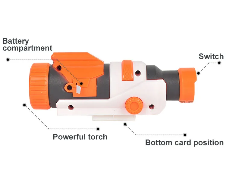 Аксессуары для Nerf универсальный совместимый мягкий поезд "Пуля" части снайперский пистолет Элитный прицел для Nerf пистолет