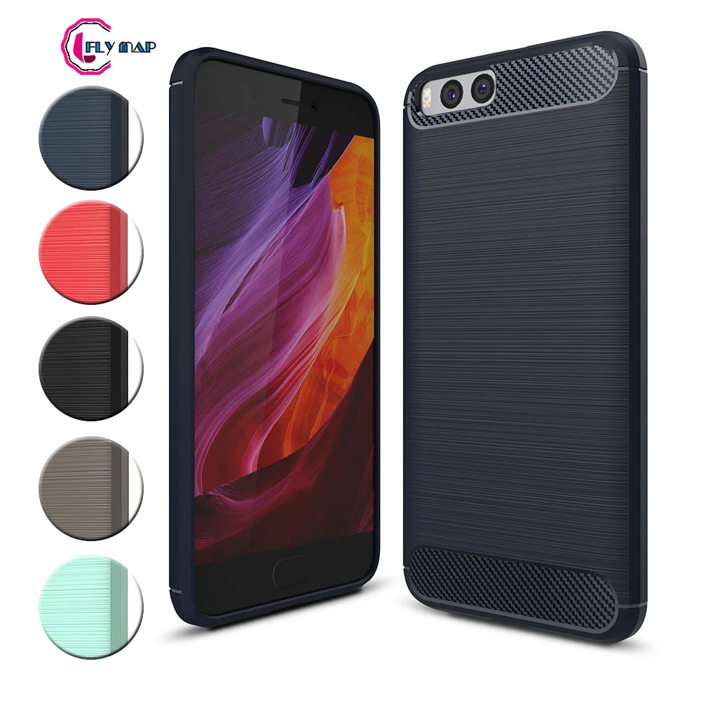 Best TPU Case for Xiaomi Mi 6 VI M6 MCE16 Dual Soft Silicone Carbon Fibe Case Mobile Phone Cover for Xiaomi Mi6 Sagit Xiao mi 6 Coque