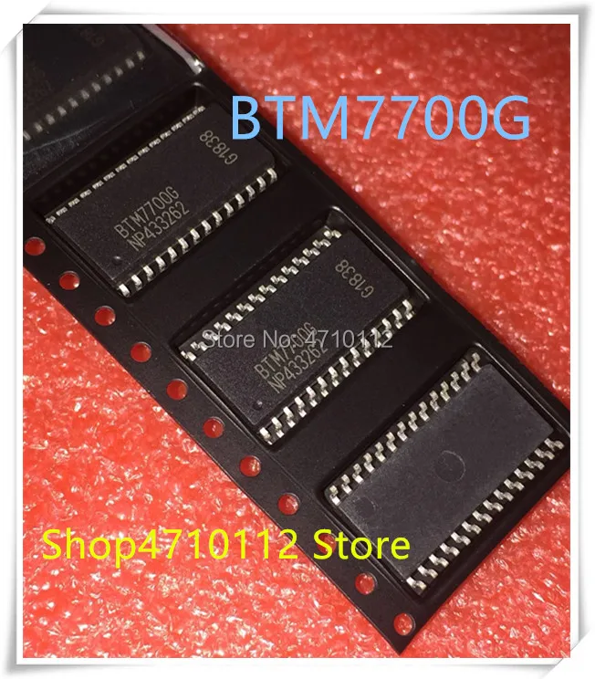 Новинка; 10 шт./лот BTM7700G BTM7700 лапками углублением SOP-28 IC